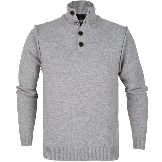 Joshua Rib 1/4 Button Merino Pullover-sale-Fifth Avenue Menswear