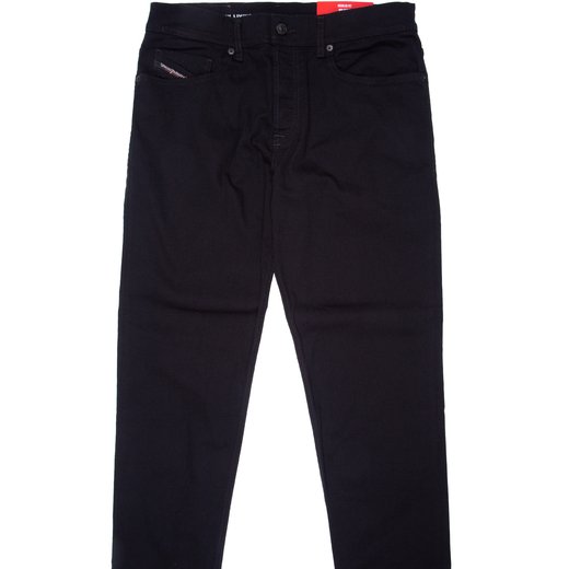 D-Finitive Taper Fit Black Stretch Denim Jean-jeans-Fifth Avenue Menswear