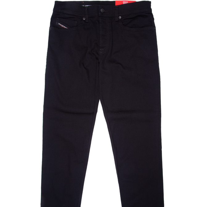 D-Finitive Taper Fit Black Stretch Denim Jean