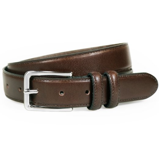 Duke Dress Leather Belt-accessories-Fifth Avenue Menswear