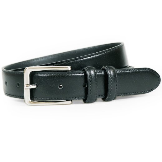 Duke Dress Leather Belt-accessories-Fifth Avenue Menswear