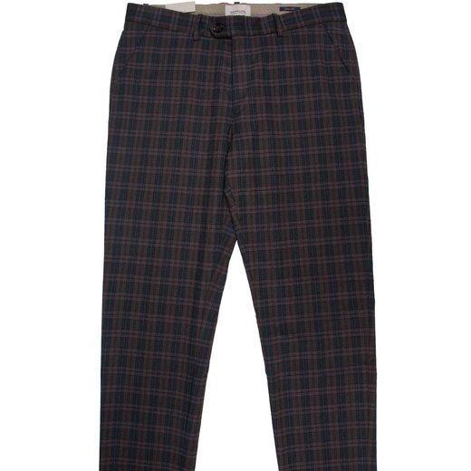 Fonda Brushed Check Casual Trouser-sale-Fifth Avenue Menswear
