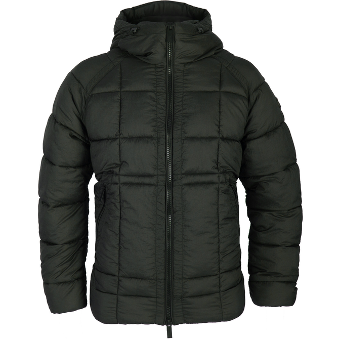 Technical Extra Warm Hooded Puffer Jacket