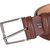 Stitched Edge Leather Dress Belt