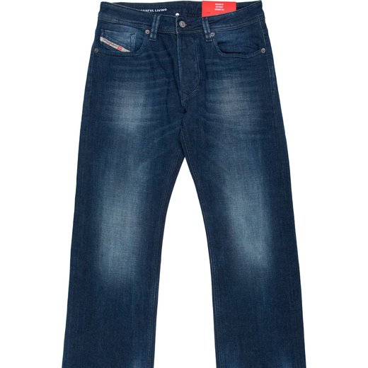 Larkee Regular Straight Fit Mid Aged Stretch Denim Jeans-new-Fifth Avenue Menswear