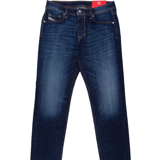 Larkee-Beex Regular Tapered Fit Mid Aged Stretch Denim Jeans-new-Fifth Avenue Menswear