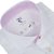 Organic Cotton Twill Dress Shirt With Pink Trim