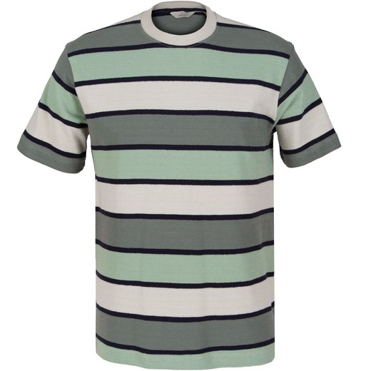 Lasse Loose Fit Wide Stripe T-Shirt-new-Fifth Avenue Menswear