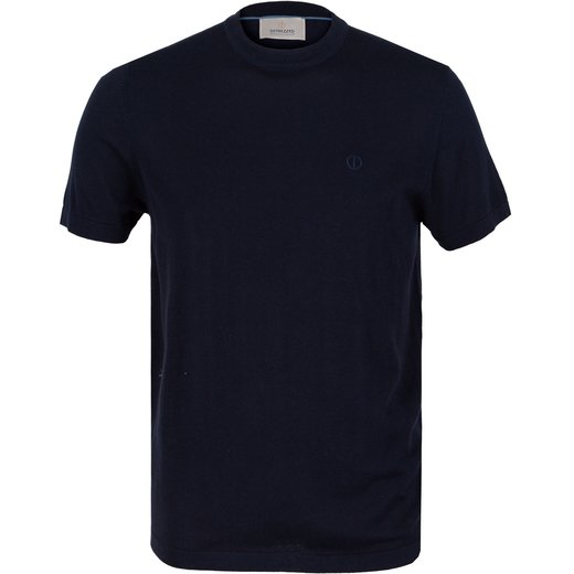 Zeke Knitted Crew Neck T-Shirt-new-Fifth Avenue Menswear