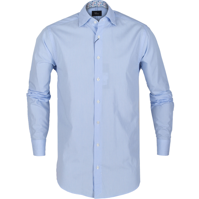 Sebastiano Fine Stripe Casual Cotton Shirt
