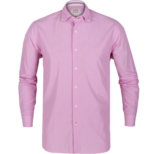 Milano Pin Stripe Casual Cotton Shirt-new-Fifth Avenue Menswear