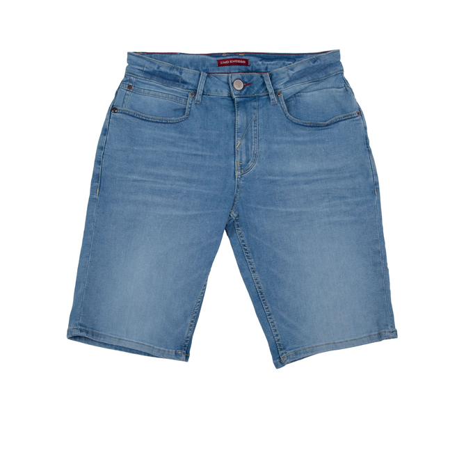 Stretch Denim Shorts