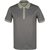Luxury Mercerised Cotton Textured Stripe Polo