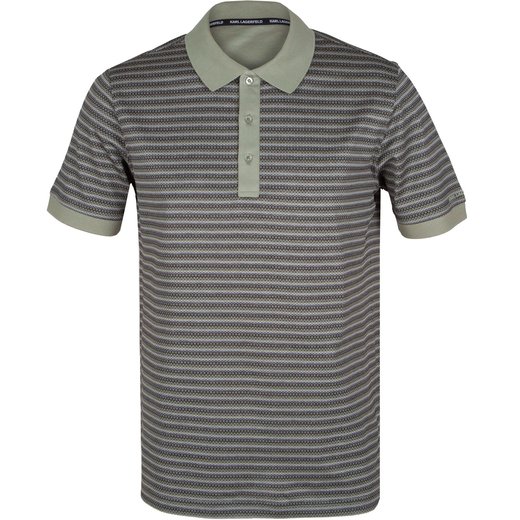 Luxury Mercerised Cotton Textured Stripe Polo-new-Fifth Avenue Menswear