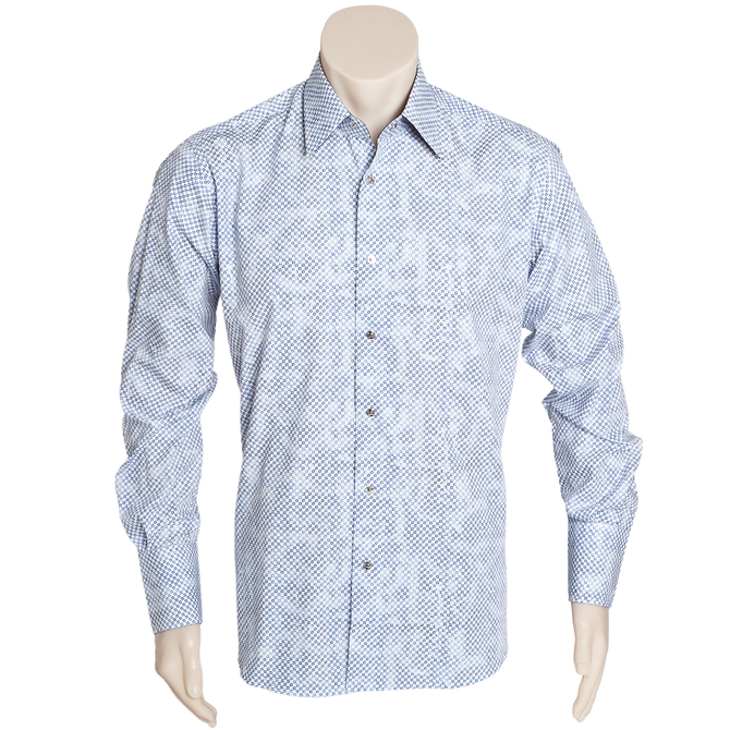 Stud Front Print Casual Shirt - KARL LAGERFELD 2012SS : Shirts-Casual ...