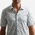 Geometric Print Casual Cotton Shirt