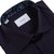 Contemporary Fit Luxury Cotton Twill Dress Shirt With Floral Print Trim