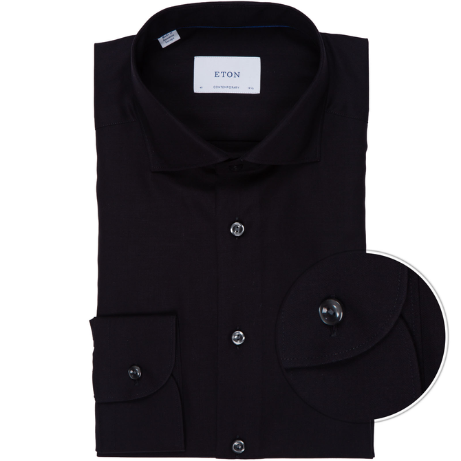 Contemporary Fit Herringbone Melange Dress Shirt