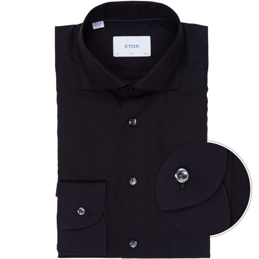 Slim Fit Herringbone Melange Dress Shirt-new-Fifth Avenue Menswear