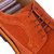 Count Orange Suede Derby Brogue Shoes
