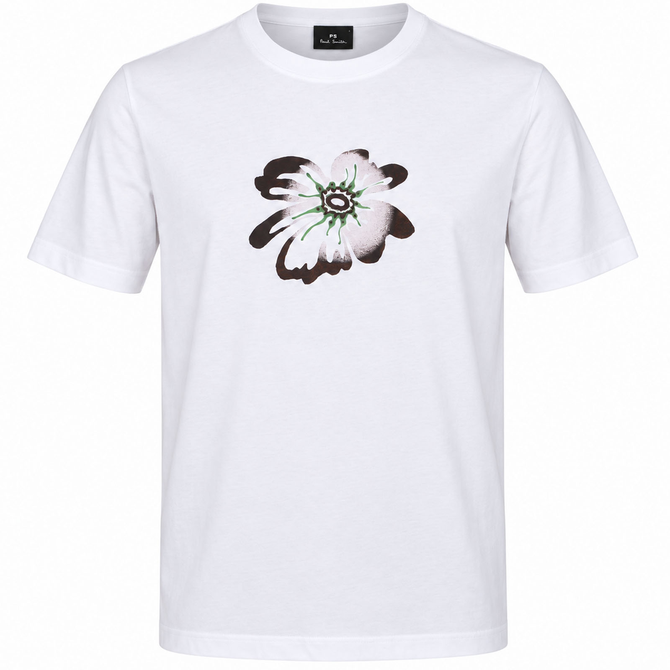 Organic Cotton Flower Print T-Shirt