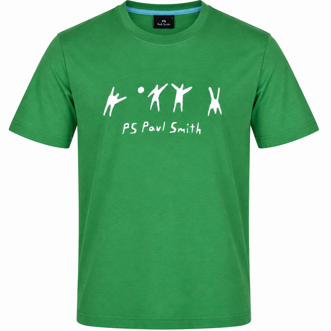 Organic Cotton Volleyball Print T-Shirt