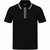 Zip-up Collar Trim Polo