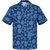 Casual Fit Text Floral Print Short Sleeve Shirt