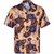Casual Fit Big Floral Print Short Sleeve Shirt