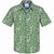 Casual Fit Palm Print Short Sleeve Shirt