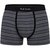 3 Pack Stripes, Spots & Plain Boxer Trunks