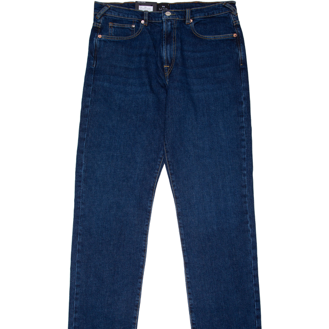 Relaxed Taper Fit Aged Organic Vintage Stretch Jeans