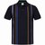 Spilt Stripe Luxury Cotton Polo