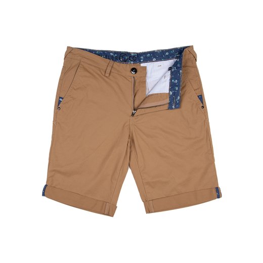 Elijah Slim Fit Stretch Cotton Shorts-new-Fifth Avenue Menswear