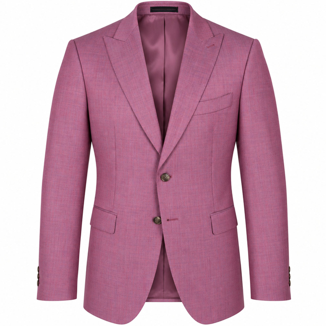 Allessio 2-tone Shot Wool Suit Jacket