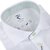 Organic Cotton Twill Dress Shirt With Green Trim