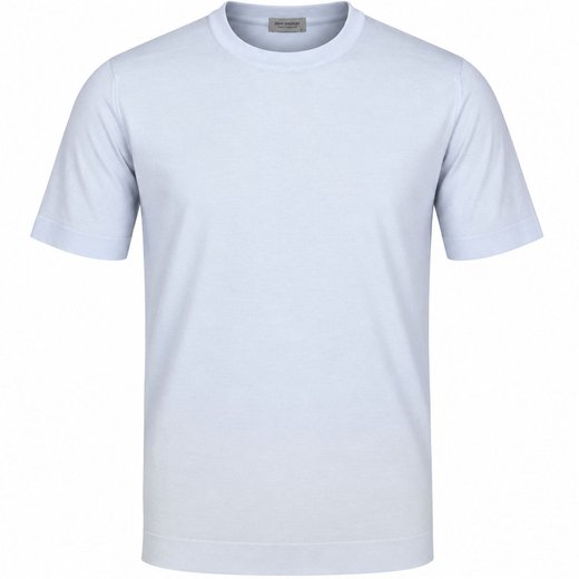 Lorca Fine Sea Island Cotton Short Sleeve Knit T-Shirt-new-Fifth Avenue Menswear