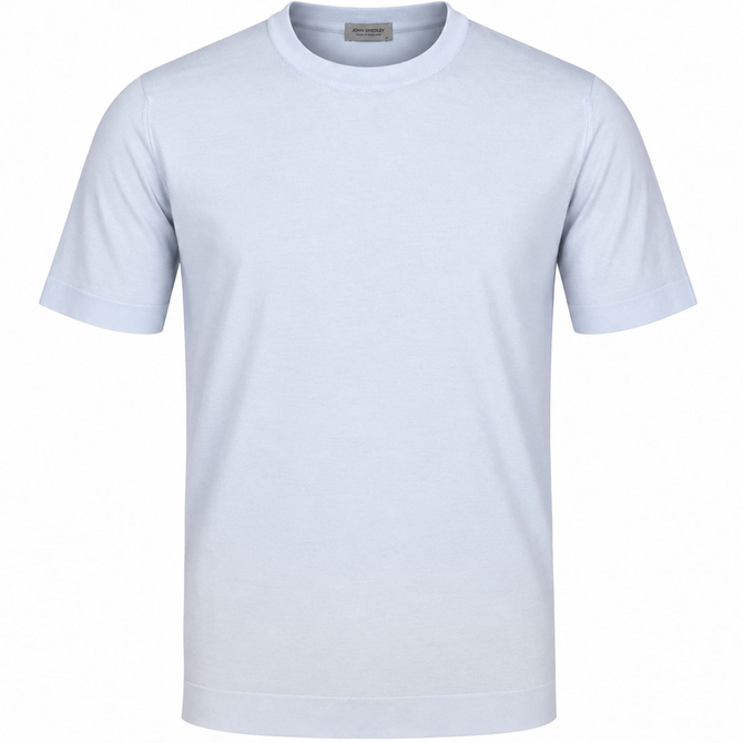 Lorca Fine Sea Island Cotton Short Sleeve Knit T-Shirt