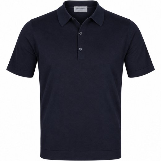Mycroft Sea Island Cotton Short Sleeve Knit Polo-new-Fifth Avenue Menswear