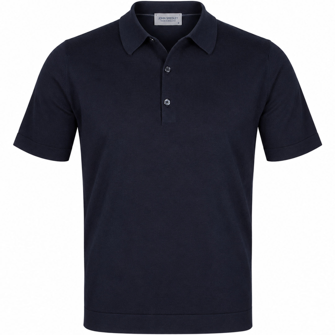 Mycroft Sea Island Cotton Short Sleeve Knit Polo
