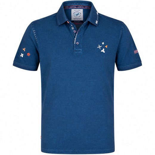 Embroidered Pique Polo-new-Fifth Avenue Menswear
