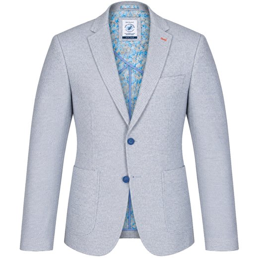 Boucle Stretch Knit Blazer-new-Fifth Avenue Menswear