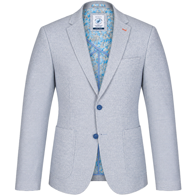 Boucle Stretch Knit Blazer