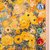 Klimt Flower Print Stretch Cotton Shirt