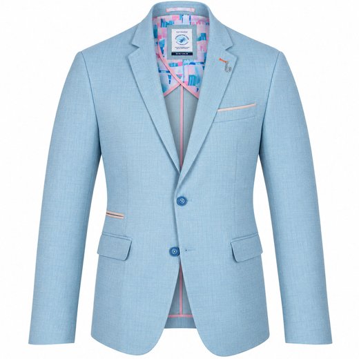 Linen Look Blazer-new-Fifth Avenue Menswear