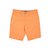 Bright Peached Twill Stretch Cotton Shorts