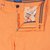 Bright Peached Twill Stretch Cotton Shorts
