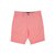 Bright Peached Twill Stretch Cotton Shorts