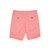 Bright Peached Twill Stretch Cotton Shorts