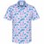 Abstract City Print Stretch Cotton Shirt
